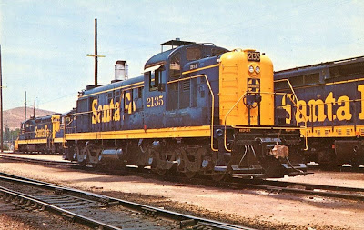 transpress nz: Santa Fe RSD-5 Alco series locomotive