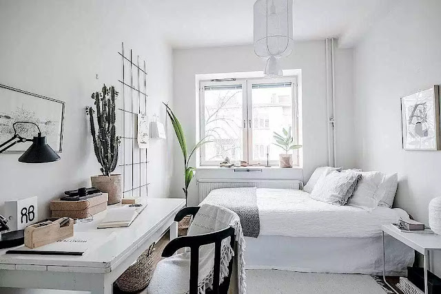 A Swedish apartment with natural beauty