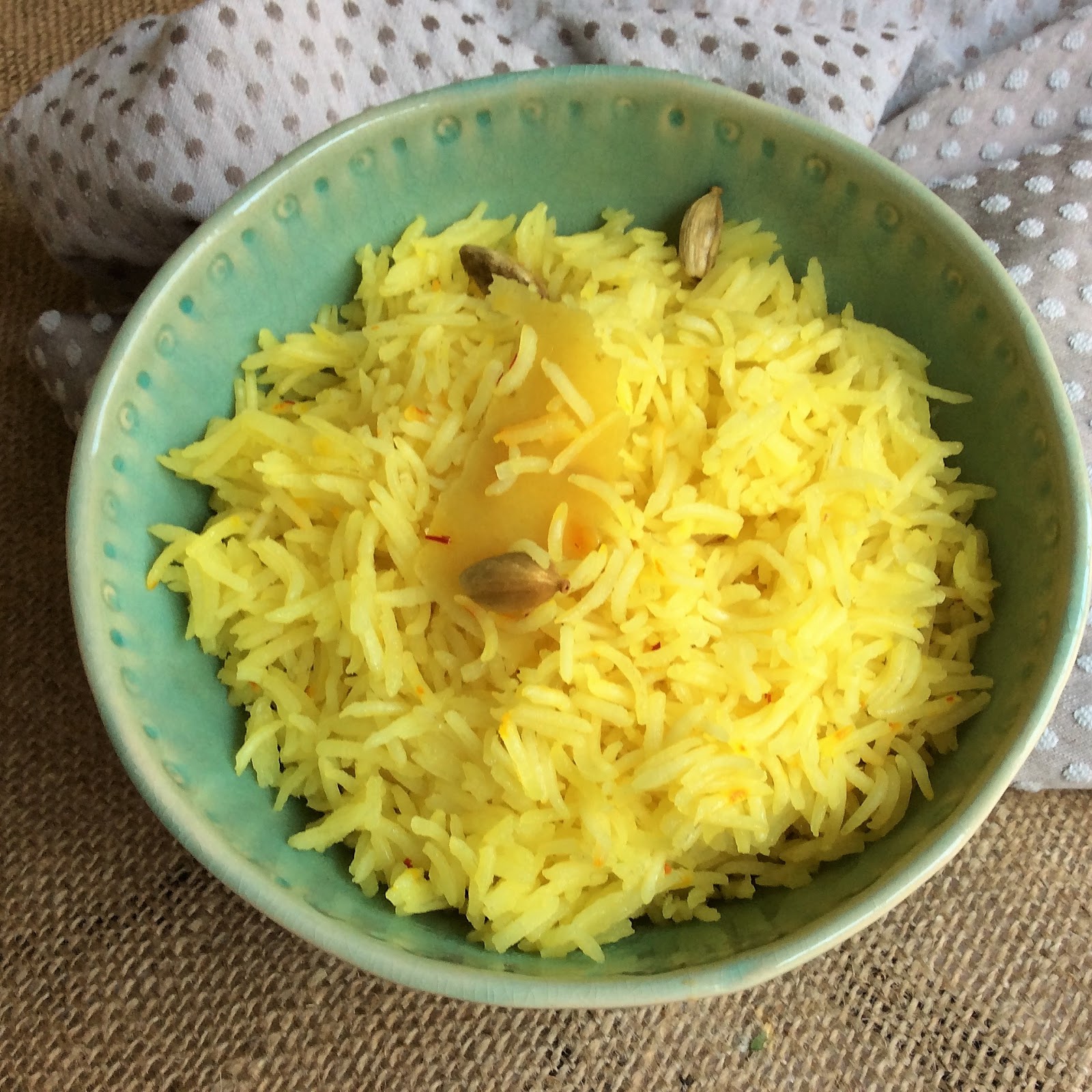 Niloufer's Kitchen Saffron Rice