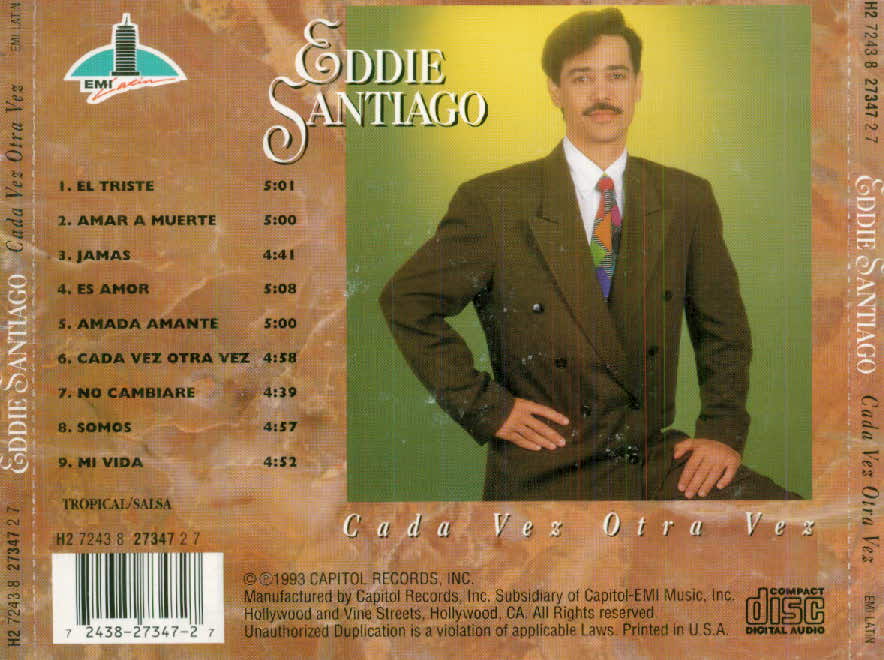 Cada Vez Otra Vez Eddy Santiago