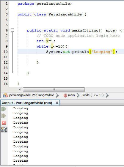 Pengulangan Looping Dalam Bahasa Pemrograman