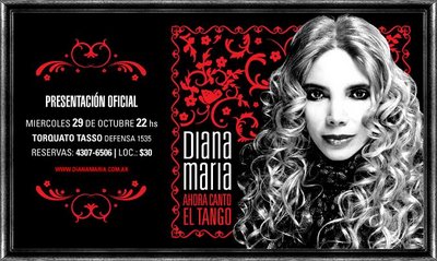 * Diana María, "Ahora canto el Tango"