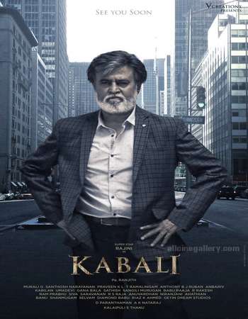 Poster Of Kabali 2016 Hindi 700MB V2 Cam x264 Watch Online Free Download Worldfree4u