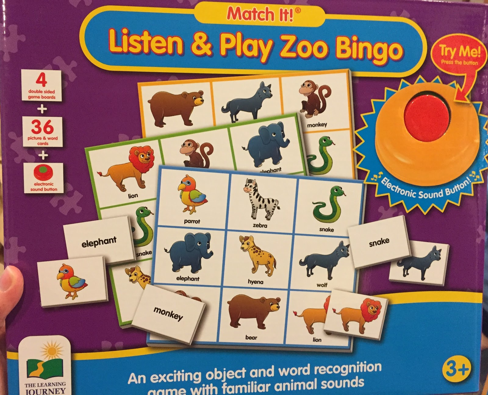 Sunshine and a Summer Breeze Listen and Play Zoo Bingo The Learning Journey