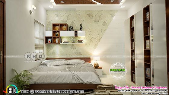 Kerala bedroom interior design