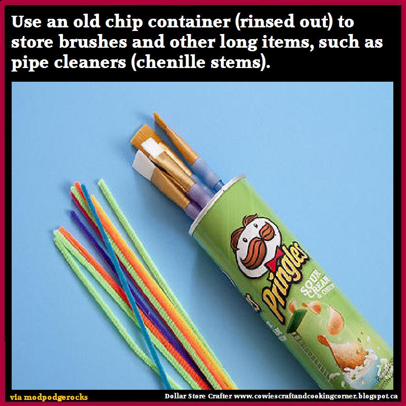 Dollar Store Crafter DIY Craft Supply Holder