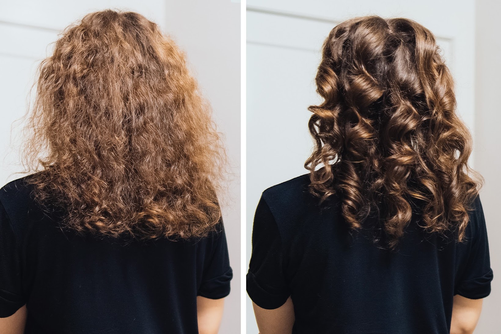 julia caban How to Curl With Curling Iron Without Damaging the Hair Ends