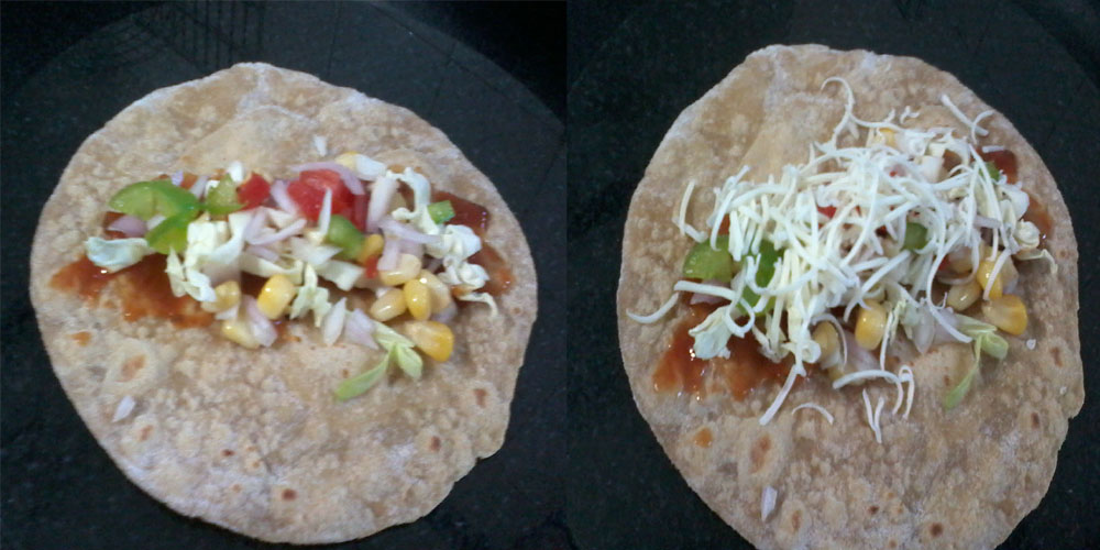 How to make Salsa Wraps