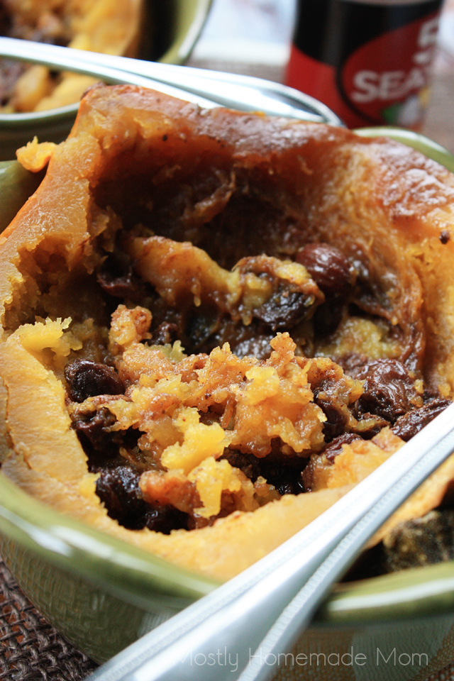 Crockpot Brown Sugar Acorn Squash Mostly Homemade Mom