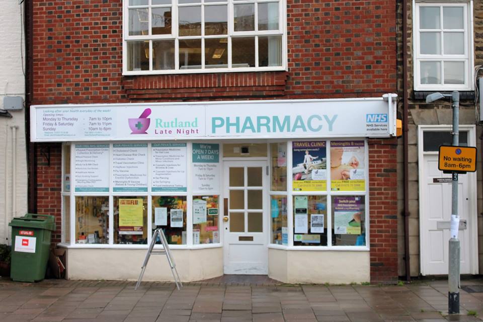 Martin Brookes Oakham Rutland Late Night Pharmacy High Street Oakham Rutland Photograph 2016