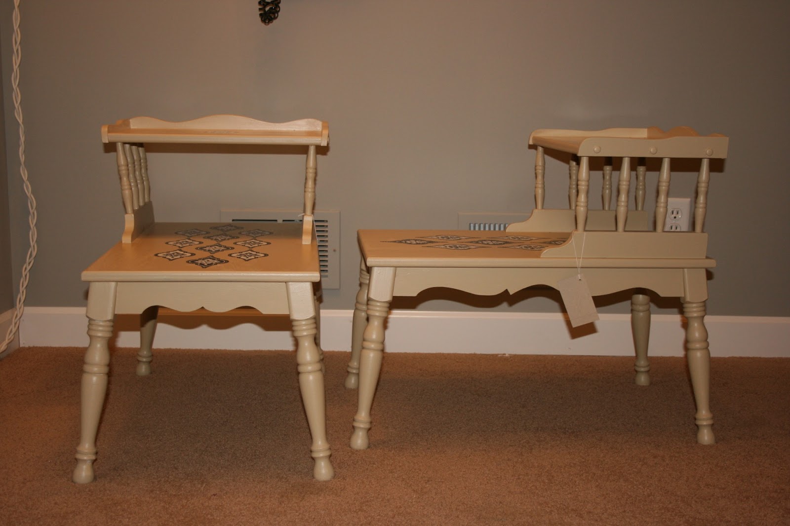 {re}de•fined Gold End Tables