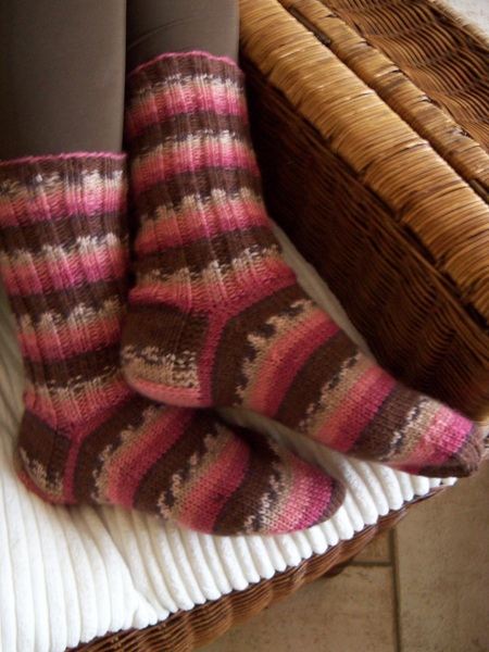 overeenkomst vieren beroemd De tante van Tjorven: In 35 minuten sokken leren breien