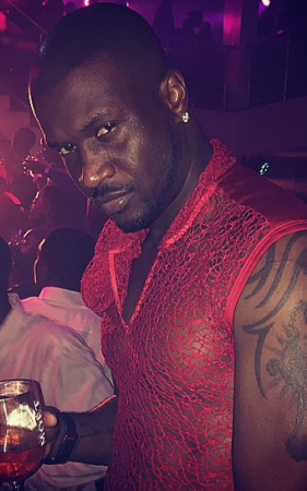 1 Photos: Peter Okoye steps out in men's see-through net top