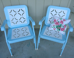 Old Vintage Lawn chairs!!!!!!!