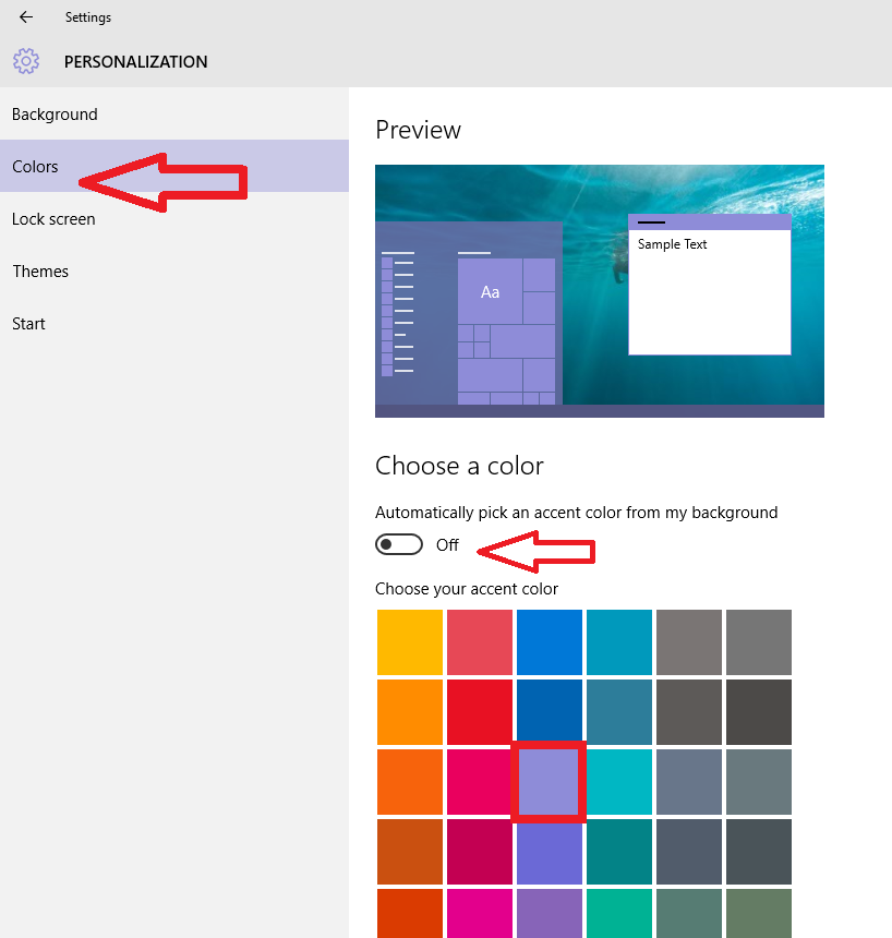 Learn New Things How To Change Color In Windows 10 Start Taskbar