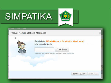 Cara Verval NSM di Simpatika