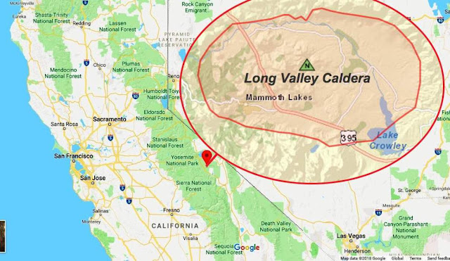 240 Cubic Miles of Magma Discovered Underneath Dormant California Supervolcano