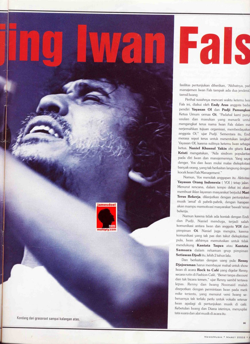 Diskografi Album Iwan Fals | JFC'Oi PEMANJAT