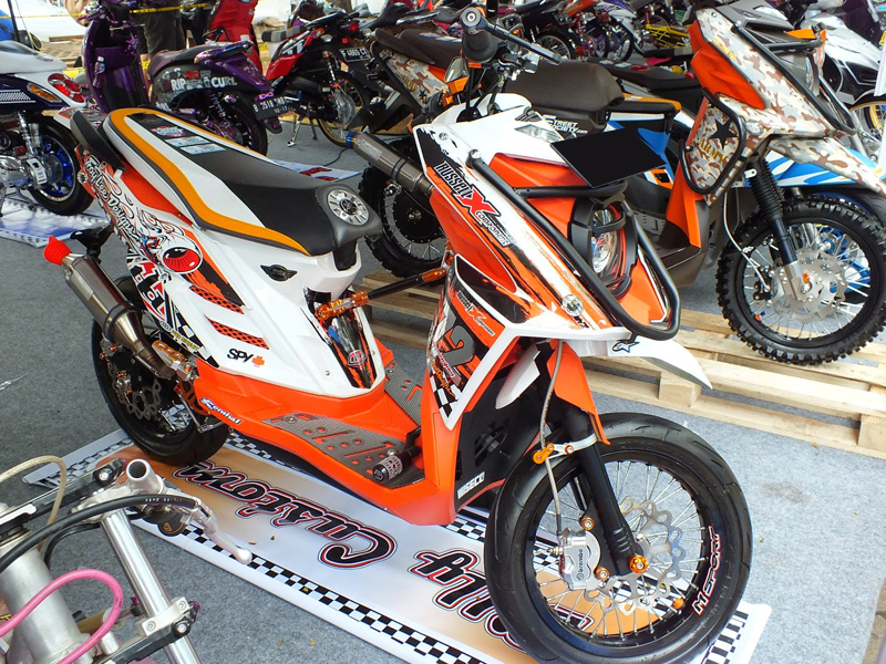 Kumpulan Foto Modifikasi Motor Yamaha X Ride Terbaru 