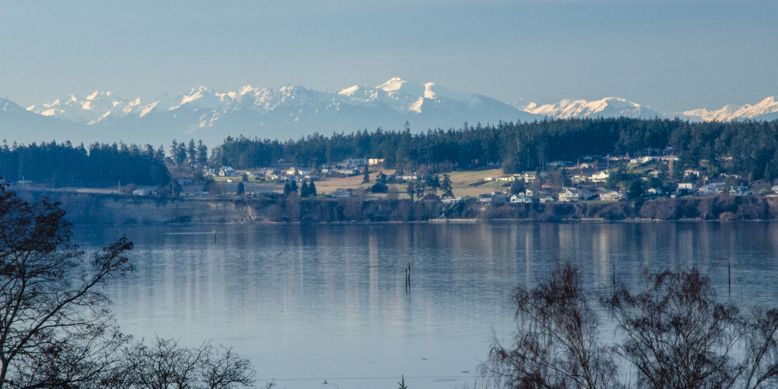 Pacific Northwest Photography Oak Harbor Bay in Winter