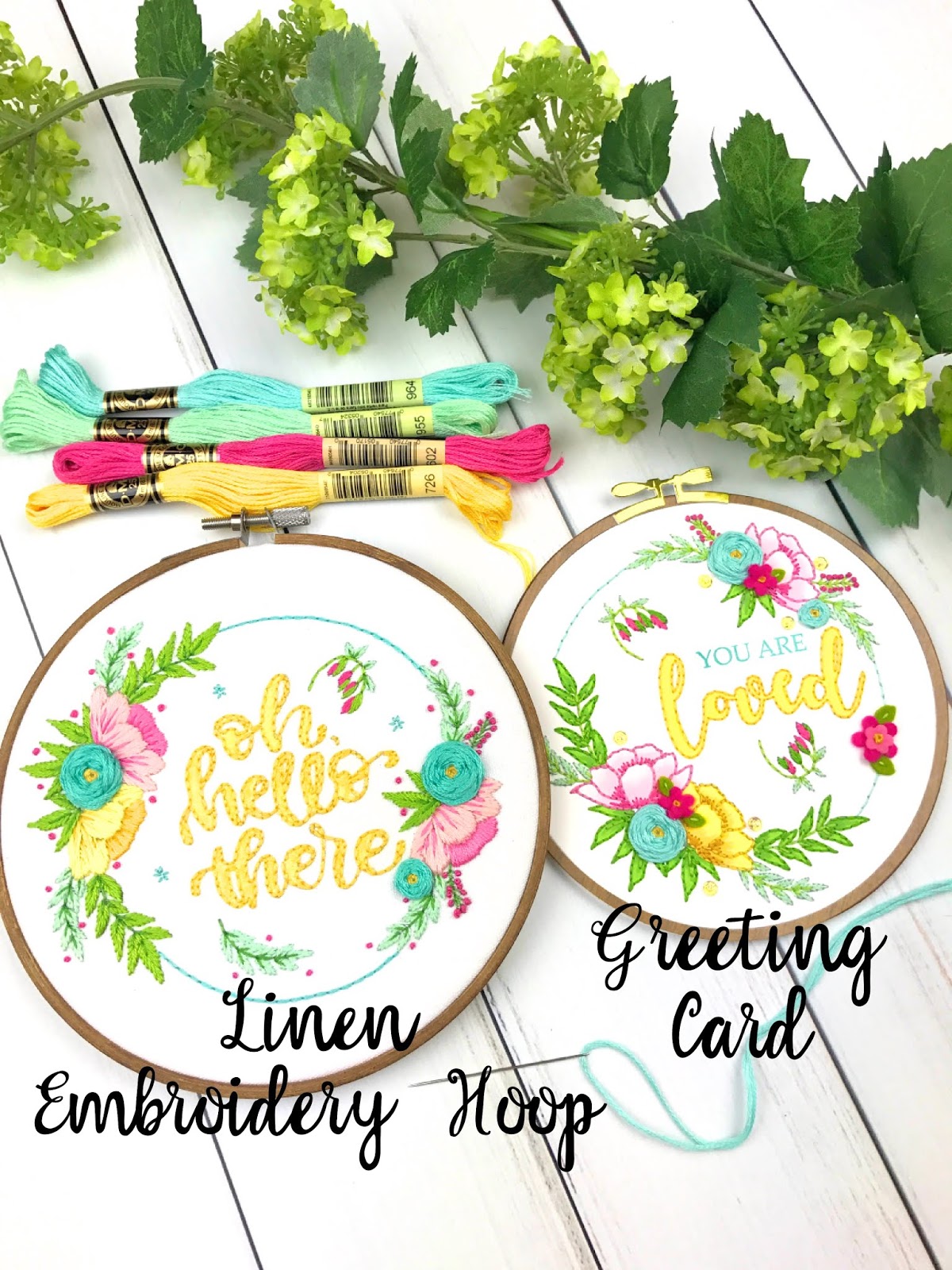 Using Stamps in Embroidery in Two Ways Traditional Embroidery and