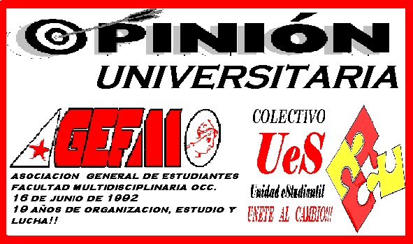 UES/AGEFMO/OPINION UNIVERSITARIA