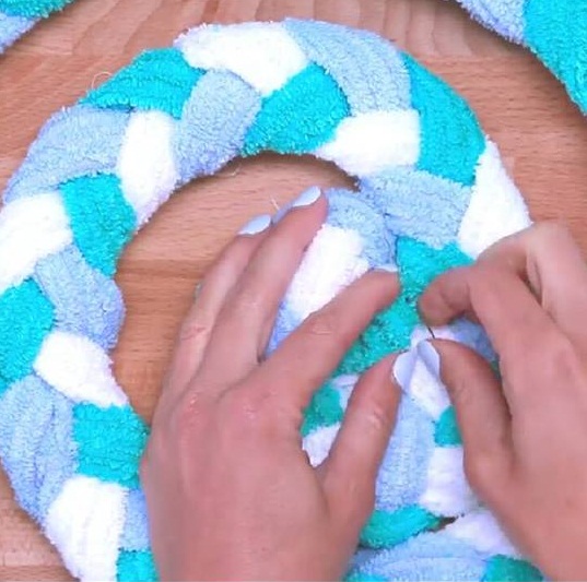 Kreasi Kain Perca Cara Membuat Keset Dari Kain Perca