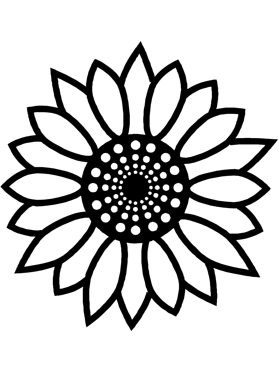 Coloring Pages Flower Free Printable Coloring Pages