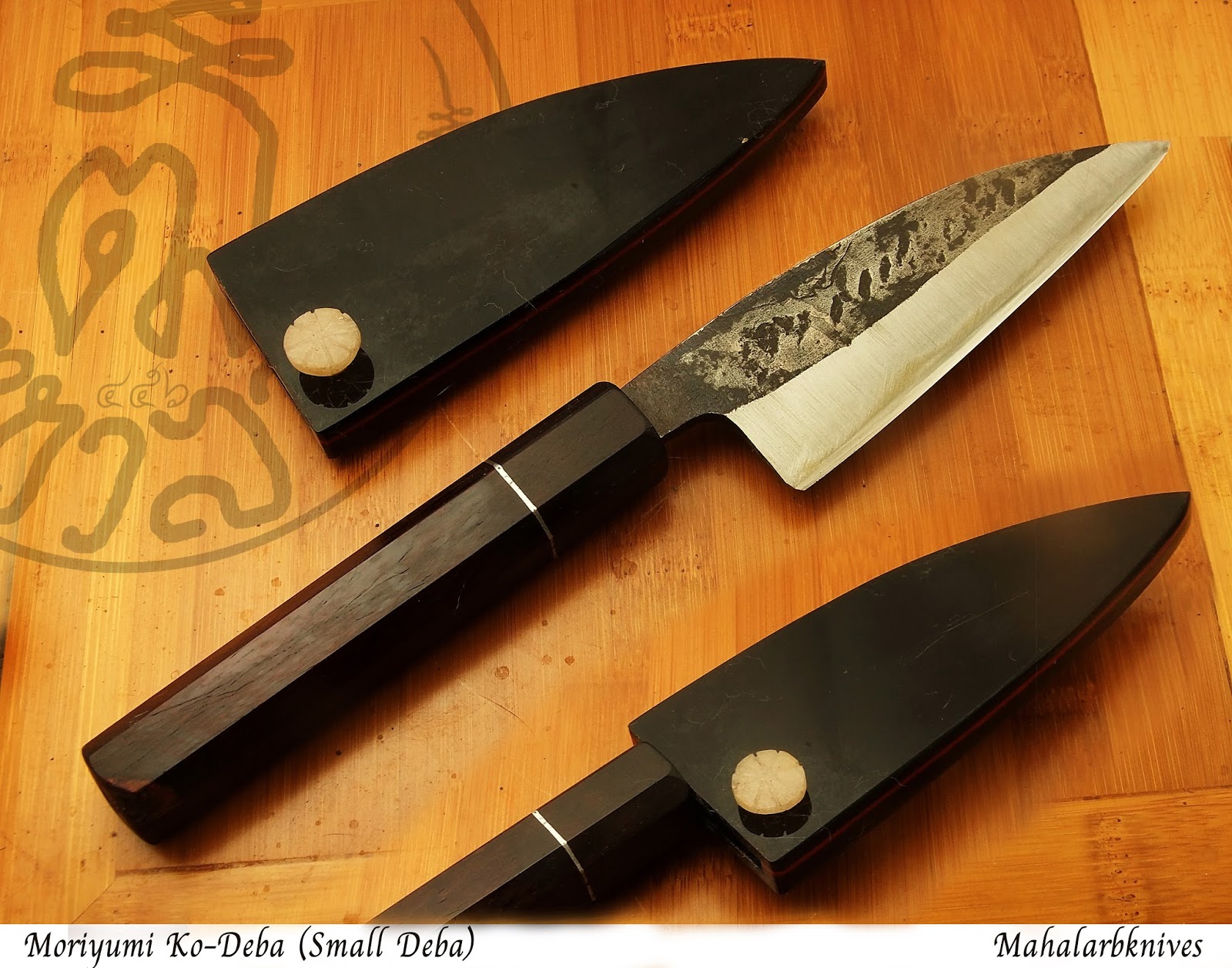 Moriyumi KoDeba (Small Deba knife) Mahalarbknives