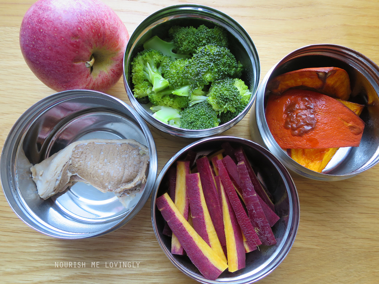 Nourish me lovingly Packed Lunch (GF, DF, EF, NF)