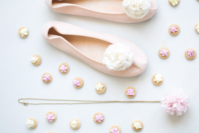 Bailarinas pompón diy