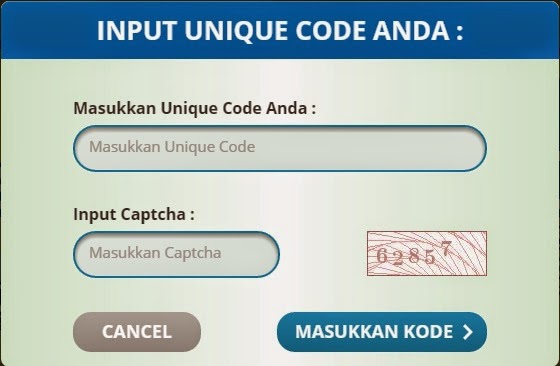 Unique codes