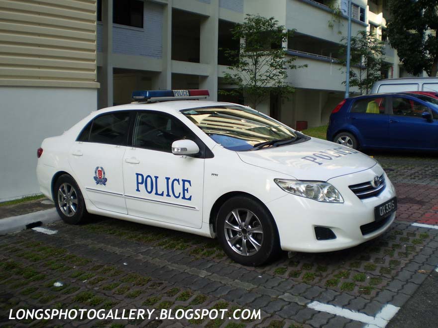 toyota police car #7