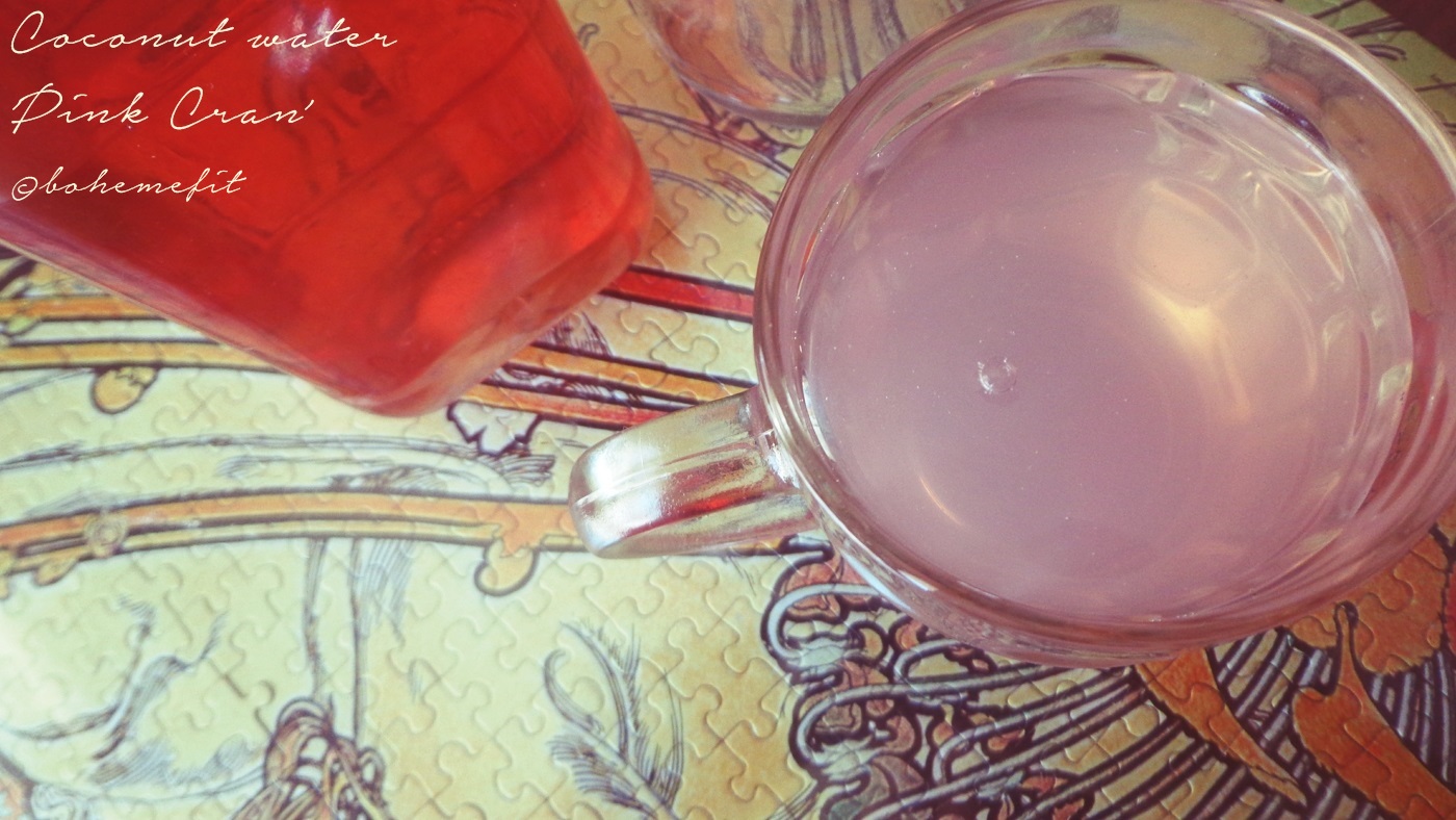Foodboheme ☾ Coconut water 'Pink Cran'
