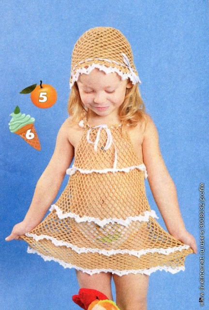 Costume Intero Costume Bimba Uncinetto Tutorial Costume Intero