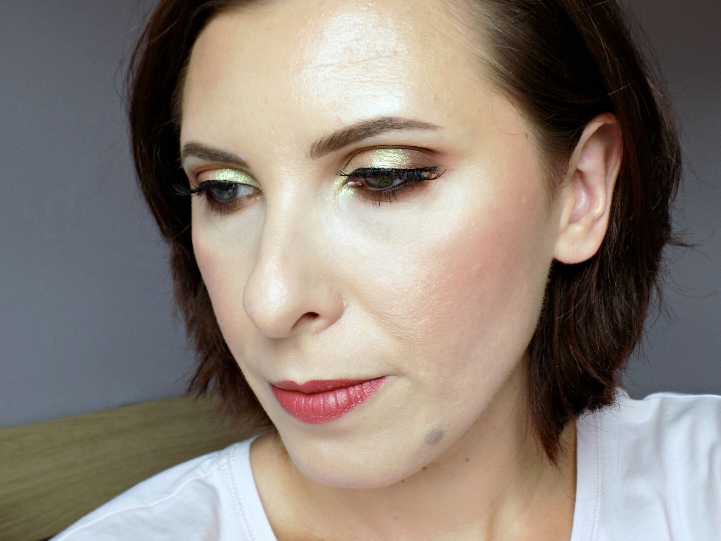 Fall makeup look using Makeup Geek eyeshadows 