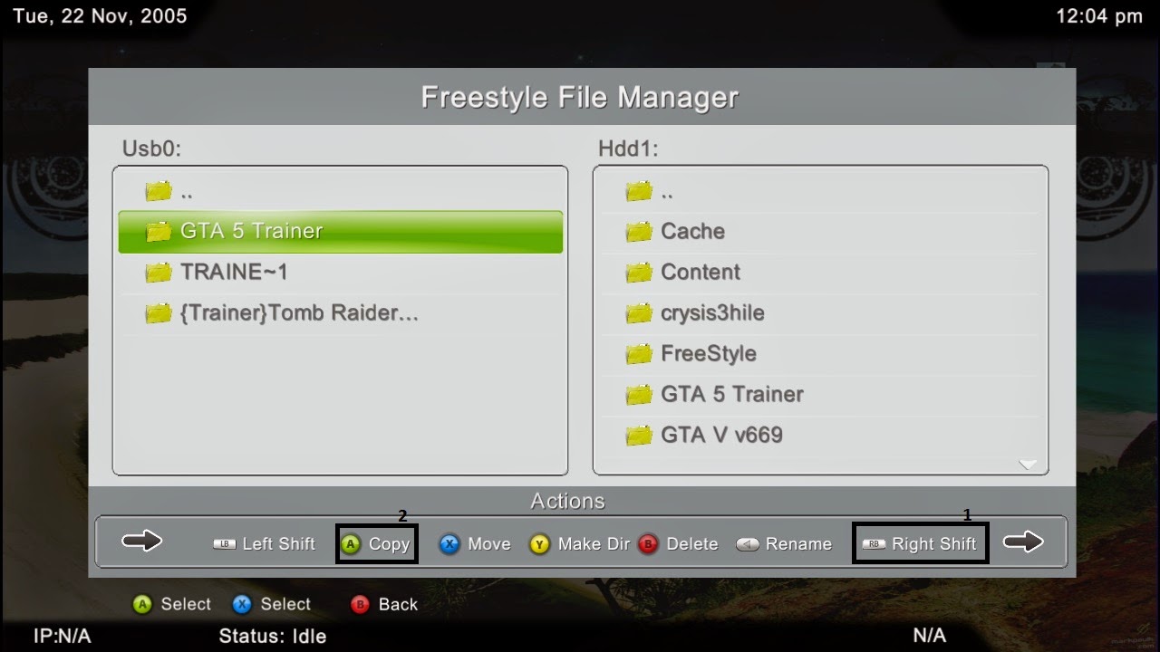 Grand Theft Auto 5 XBOX360 Hileleri Trainer Full Program İnndir