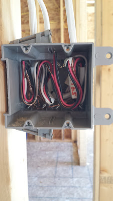 The Impatient Home Builder: Rough Wiring Completed