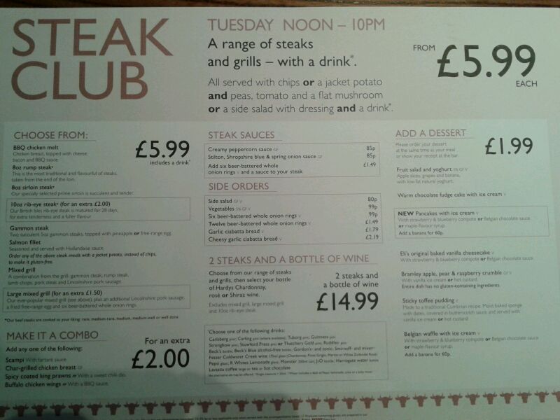 Snap2Day Steak Club At Wetherspoons snap2day-steak-club-at-wetherspoons