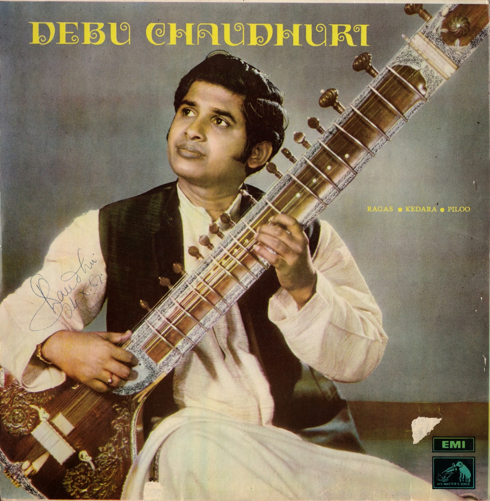 Oriental Traditional Music from LPs & Cassettes Debu Chaudhuri Sitar