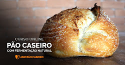 CURSO PÃO CASEIRO COM FERMENTAÇÃO NATARUAL