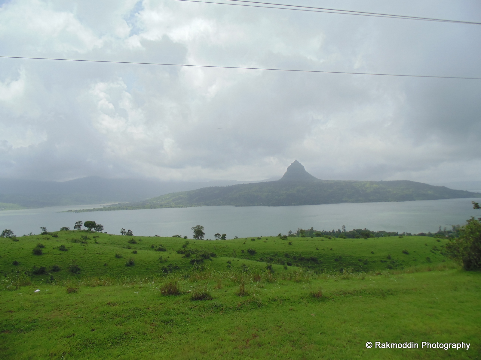 View of Tung fort from pavana dam backwater