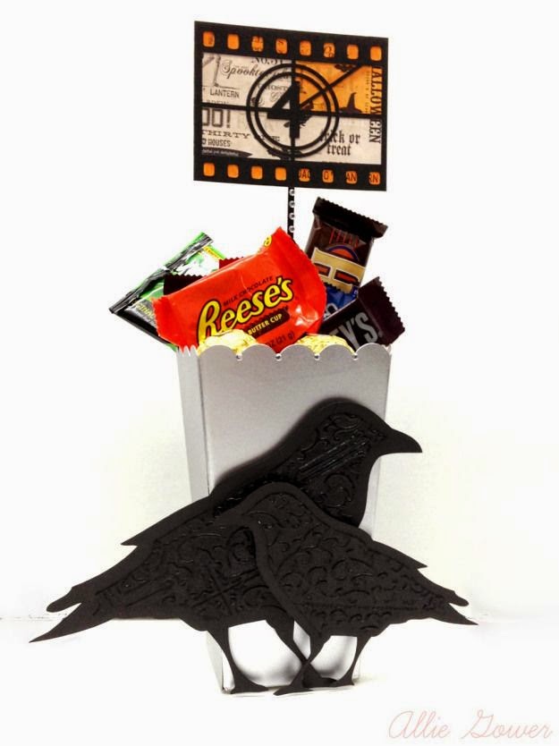 Chaska Card Company Popcorn Box Centerpieces