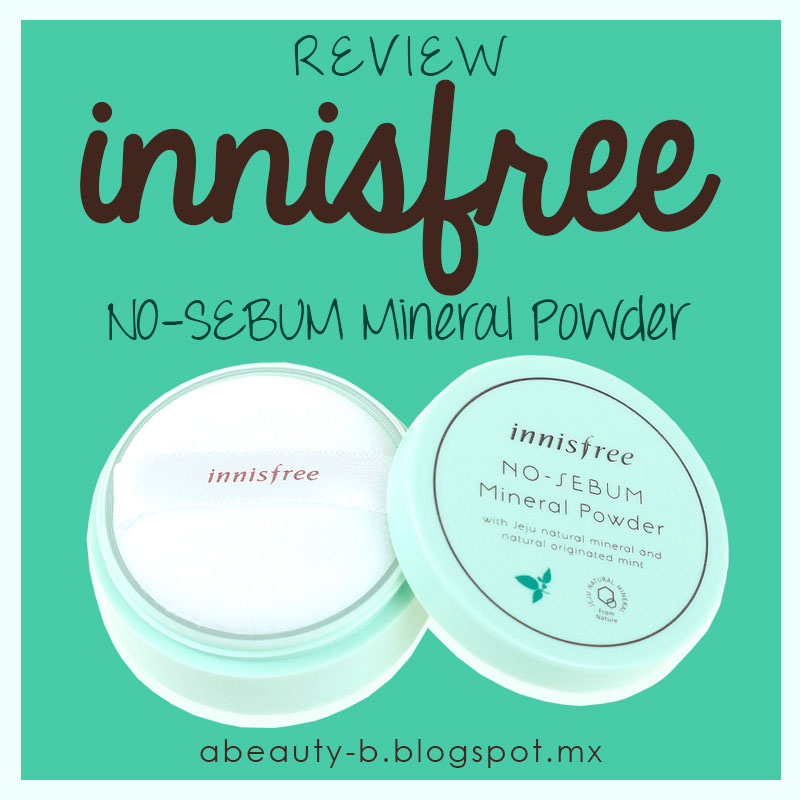 αBeauty [Review] Innisfree NOSEBUM Mineral Powder