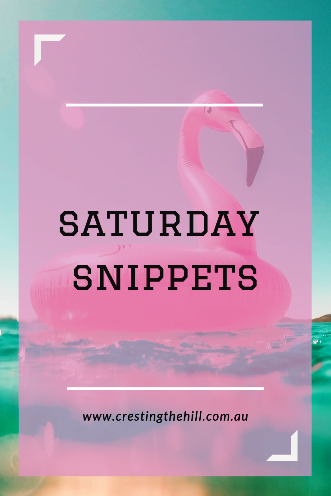 Saturday Snippets - where the best things I've seen this week come together in one place