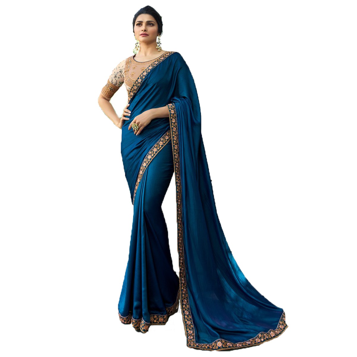 Designer Rangoli Silk Sarees FashionZone