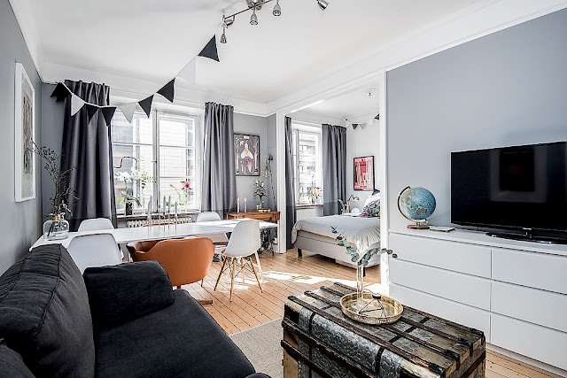 Dalslandsgatan 7, A delightful apartment in Stockholm with beautiful 20's details