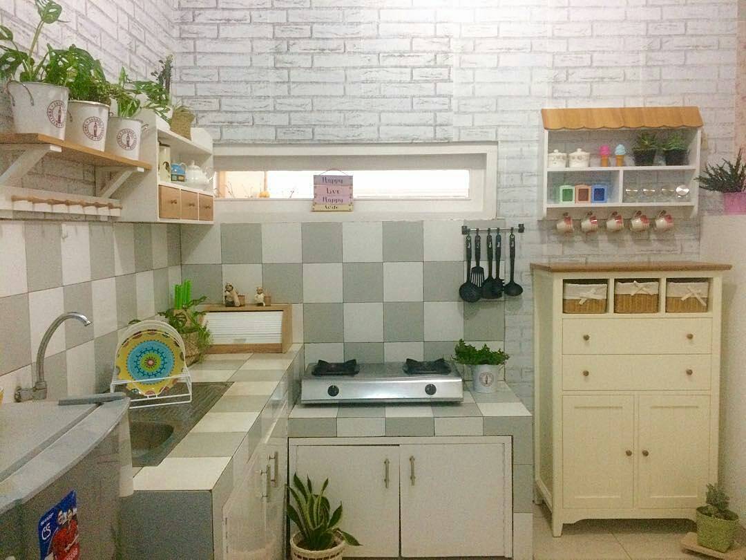 Inspirasi Terbaru Dapur  Minimalis  Sederhana Mungil Nan 