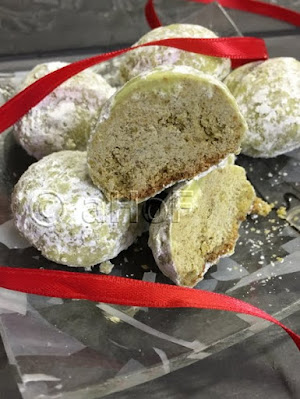 pistachio meal, Christmas Cookies