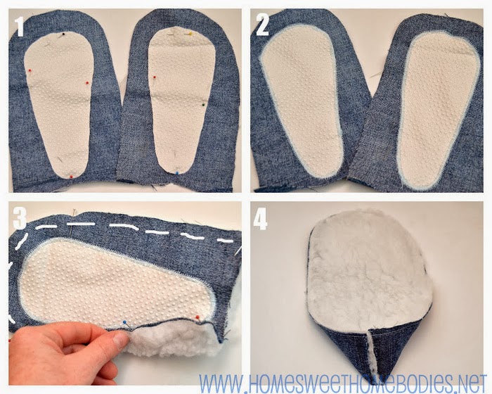 No-Socks Slipper-Mocs Pattern & Tutorial